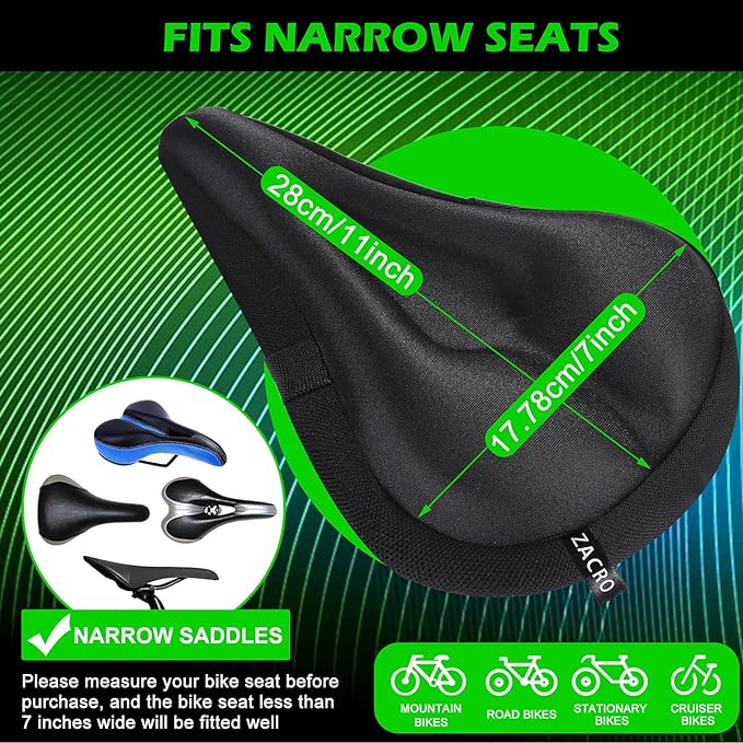 Gel Bike Seat Cover